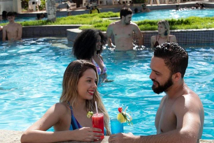 Nautico Flat Com Acesso Ao Clube Nautico Praia- Caldas Novas Εξωτερικό φωτογραφία
