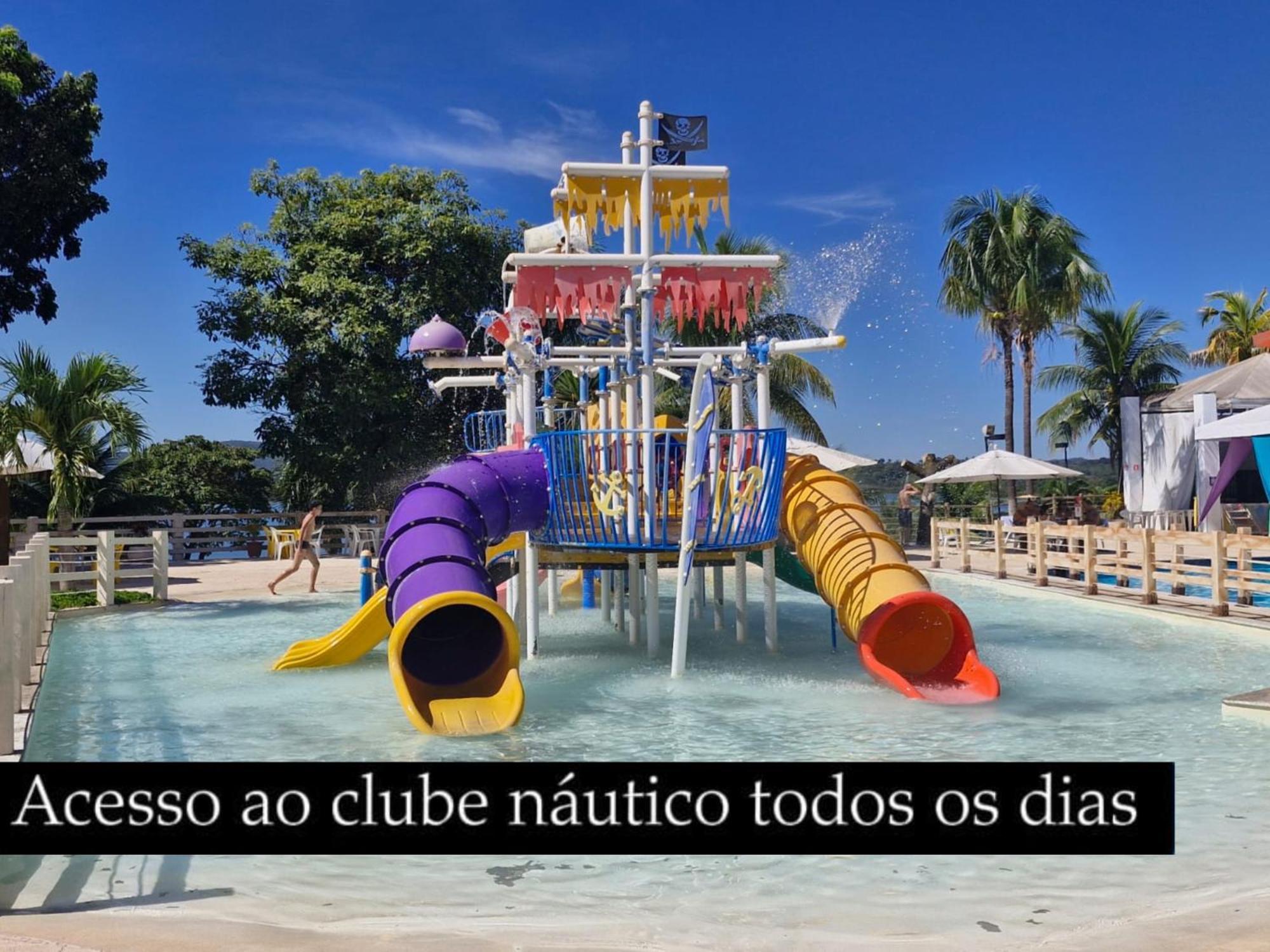 Nautico Flat Com Acesso Ao Clube Nautico Praia- Caldas Novas Εξωτερικό φωτογραφία