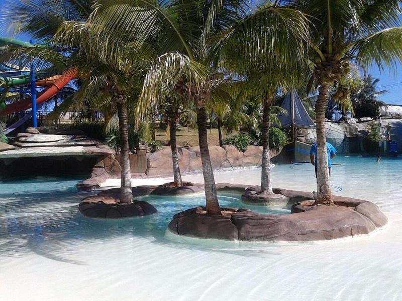 Nautico Flat Com Acesso Ao Clube Nautico Praia- Caldas Novas Εξωτερικό φωτογραφία
